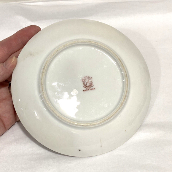 Vintage Noritake porcelain lemon dish handled nappy tray hand painted dish - Picture 4 of 6